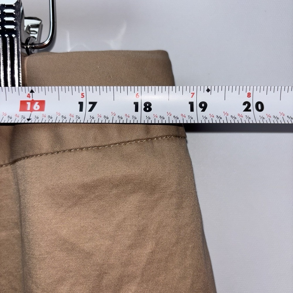 Talbots Woman Heritage Fit Khaki Bermuda Shorts – Size 14W - Picture 2 of 6